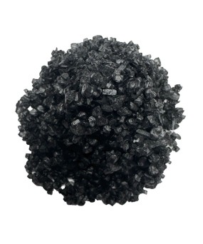 Sel noir hawaïen de lave...